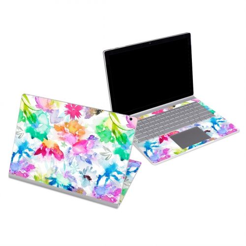 Watercolor Spring Memories Microsoft Surface Book Series Skin