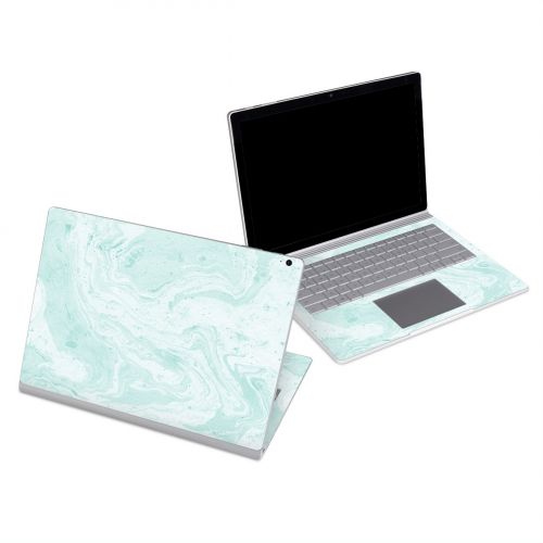Winter Green Marble Microsoft Surface Book Series Skin