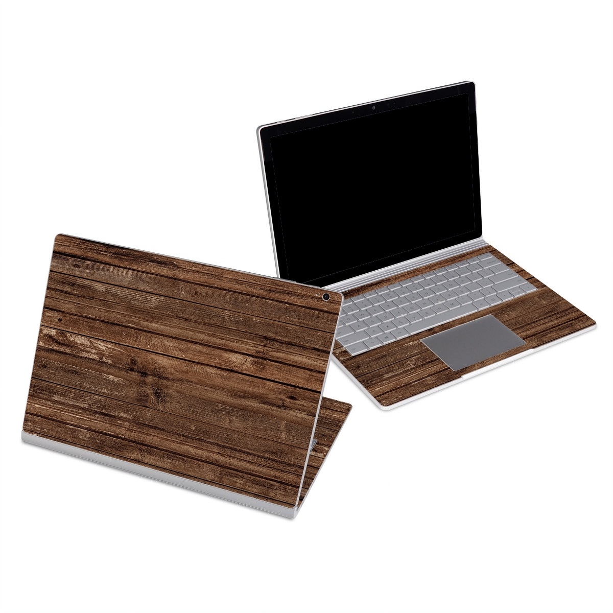 Microsoft Surface Book Series Skin design of Wood, Brown, Wood stain, Plank, Hardwood, Wood flooring, Line, Pattern, Floor, Flooring, with brown colors
