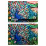 Coral Peacock Microsoft Surface Go Skin
