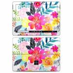 Pink Bouquet Microsoft Surface Go Skin