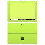 Solid State Lime Microsoft Surface Go Skin