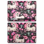 Unicorns and Roses Microsoft Surface Go Skin
