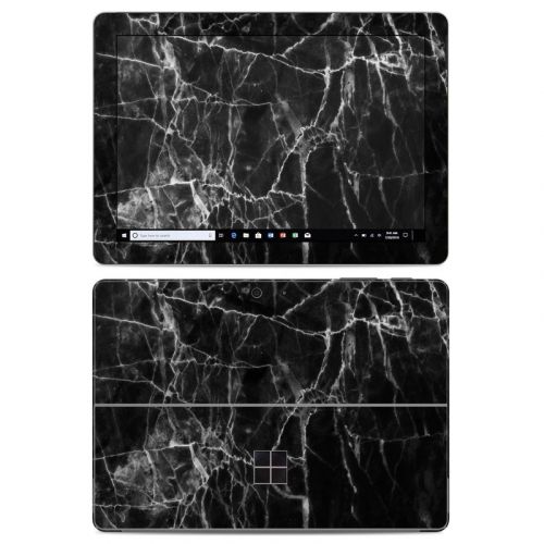 Black Marble Microsoft Surface Go Skin