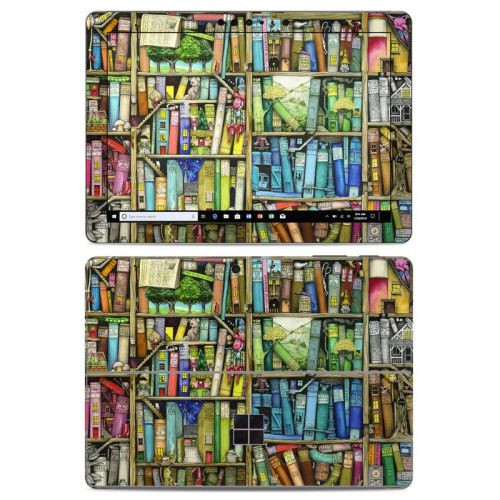 Bookshelf Microsoft Surface Go Skin