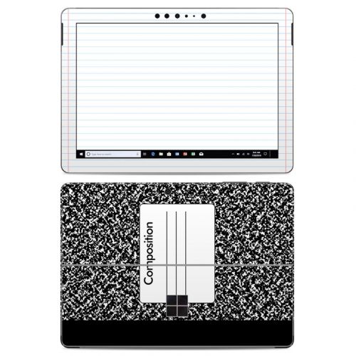 Composition Notebook Microsoft Surface Go Skin
