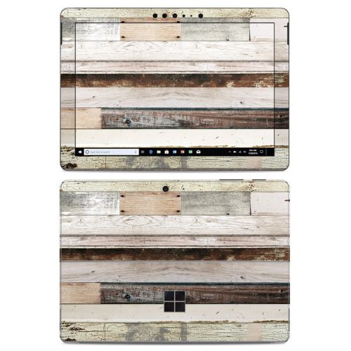 Eclectic Wood Microsoft Surface Go Skin