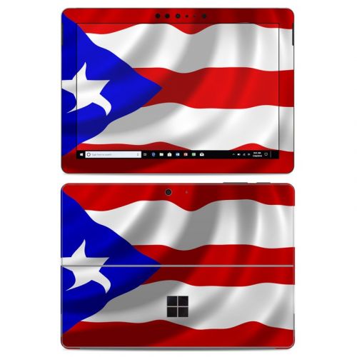 Puerto Rican Flag Microsoft Surface Go Skin