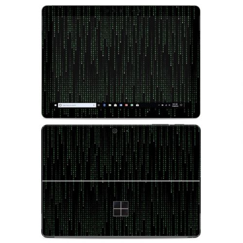 Matrix Style Code Microsoft Surface Go Skin