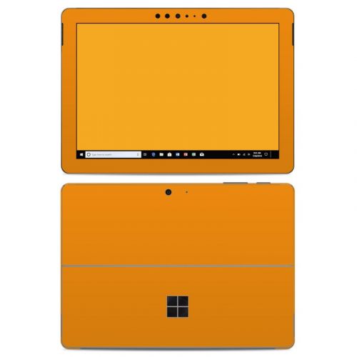 Solid State Orange Microsoft Surface Go Skin