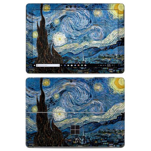 Starry Night Microsoft Surface Go Skin