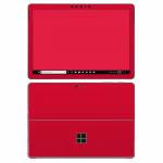 Solid State Red Microsoft Surface Go 2 Skin