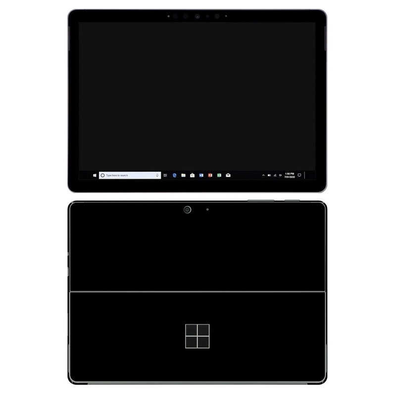 Microsoft Surface Go 2 Skin design of Black, Darkness, White, Sky, Light, Red, Text, Brown, Font, Atmosphere, with black colors