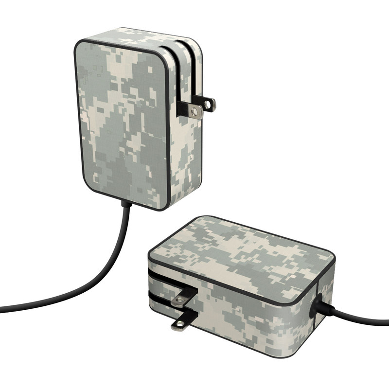 Microsoft Surface Go Power Supply Skin design of Military camouflage, Green, Pattern, Uniform, Camouflage, Design, Wallpaper, with gray, green colors