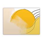 Abstract Yellow Microsoft Surface Laptop Series Skin