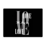 Black Love Microsoft Surface Laptop Series Skin