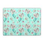 Merkittens with Pearls Aqua Microsoft Surface Laptop Series Skin