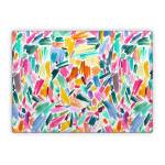 Watercolor Colorful Brushstrokes Microsoft Surface Laptop Series Skin