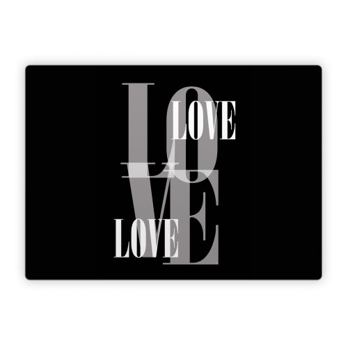 Black Love Microsoft Surface Laptop Series Skin
