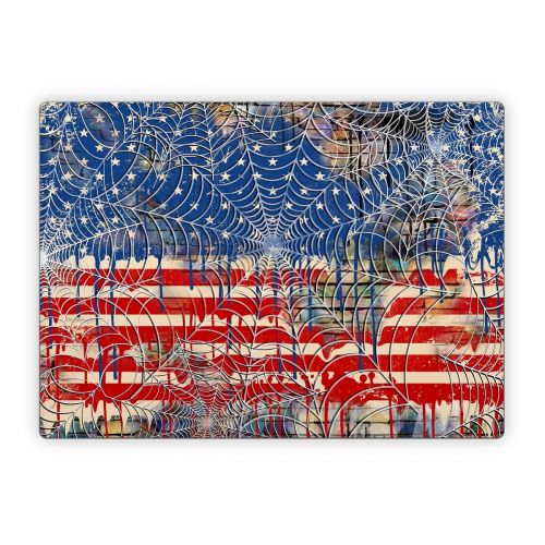 Cobweb Flag Microsoft Surface Laptop Series Skin