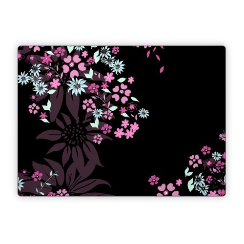 Dark Flowers Microsoft Surface Laptop Series Skin