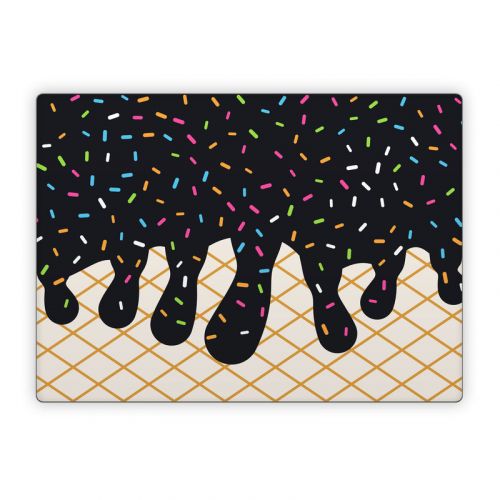 Black Ice Cream Drip Microsoft Surface Laptop Series Skin