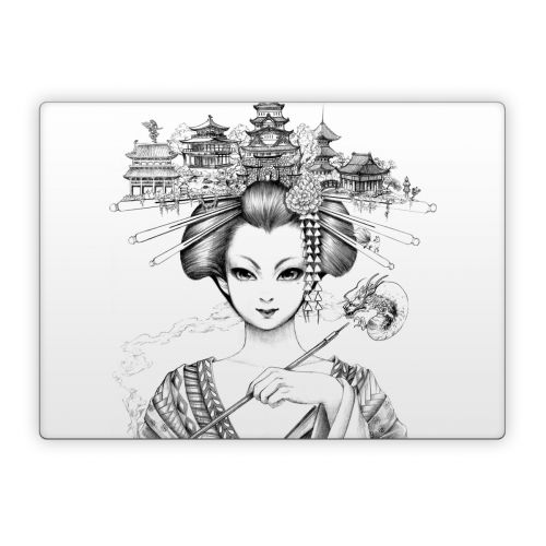 Geisha Sketch Microsoft Surface Laptop Series Skin