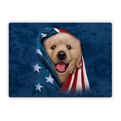 Patriotic Retriever Microsoft Surface Laptop Series Skin
