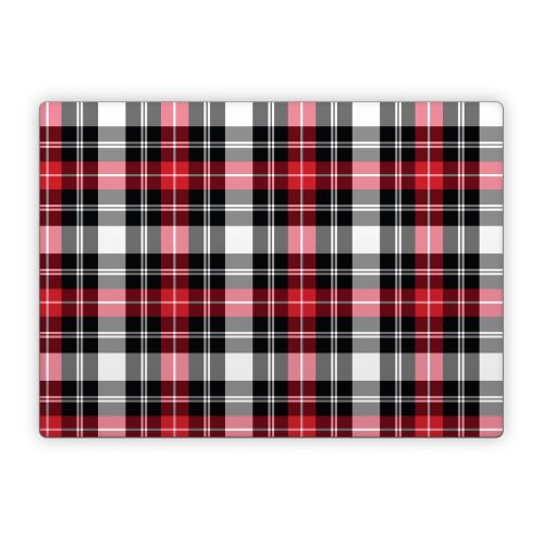 Red Plaid Microsoft Surface Laptop Series Skin