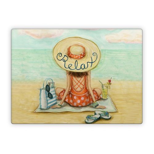 Relaxing on Beach Microsoft Surface Laptop Series Skin