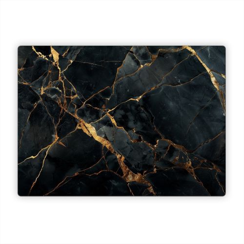 Repaired Black Marble Microsoft Surface Laptop Series Skin