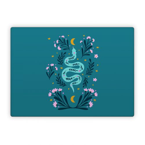 Snake and Flowers Microsoft Surface Laptop Series Skin