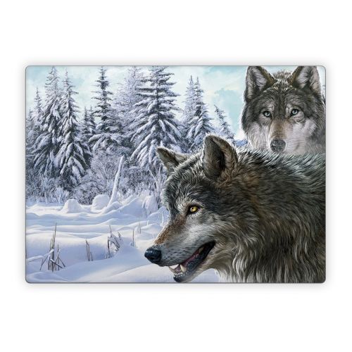 Snow Wolves Microsoft Surface Laptop Series Skin