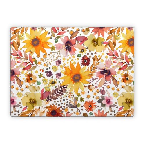 Summer Watercolor Sunflowers Microsoft Surface Laptop Series Skin