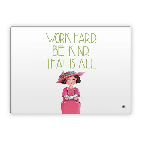 Work Hard Microsoft Surface Laptop Series Skin