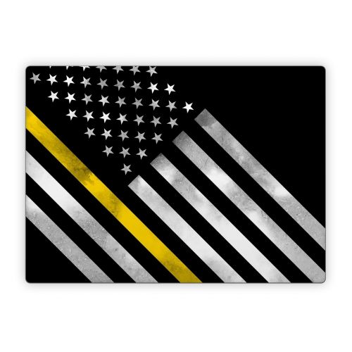Thin Yellow Line Hero Microsoft Surface Laptop Series Skin