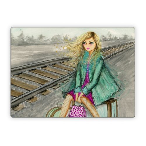 Lulu Waiting by the Train Tracks Microsoft Surface Laptop Series Skin