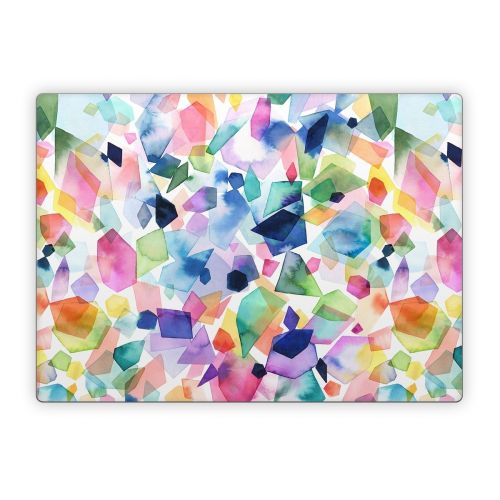 Watercolor Crystals and Gems Microsoft Surface Laptop Series Skin