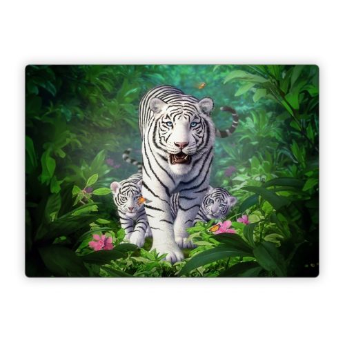 White Tigers Microsoft Surface Laptop Series Skin