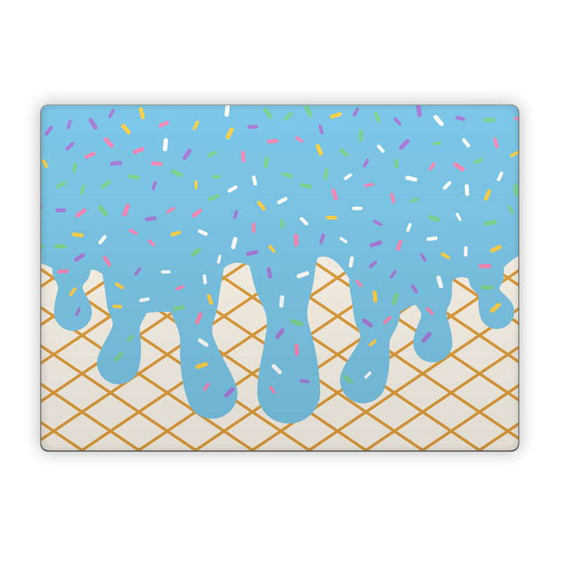 Microsoft Surface Laptop Series Skin design, with white, brown, yellow, green, pink, orange, blue colors