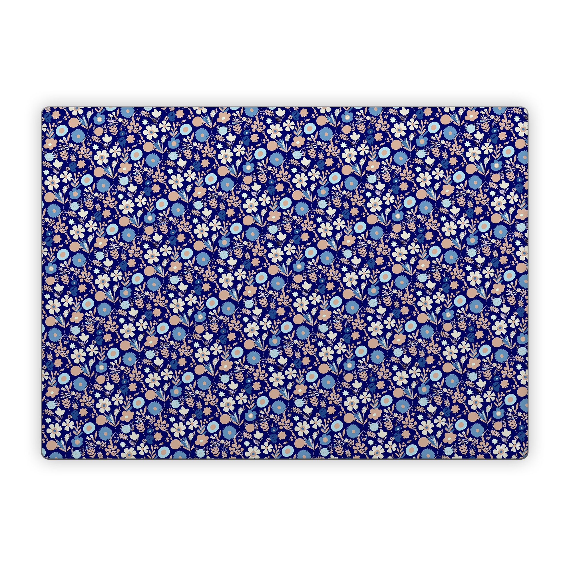 Microsoft Surface Laptop Series Skin design of Pattern, Art, Symmetry, Circle, Electric blue, with blue, white, pink colors