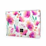 Abstract Pink Poppies Microsoft Surface Pro Series Skin