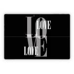 Black Love Microsoft Surface Pro Series Skin