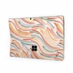 Terracotta Brushstroke Waves Microsoft Surface Pro Series Skin