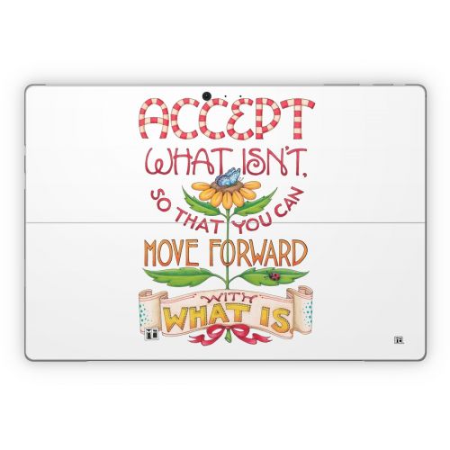 Accept What Isn't Microsoft Surface Pro Series Skin