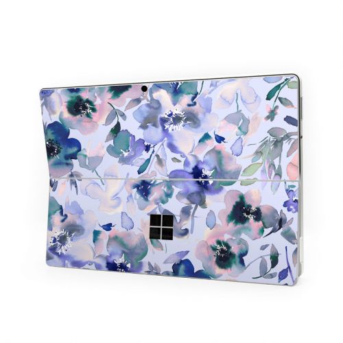 Aquatic Artistic Flowers Microsoft Surface Pro Series Skin