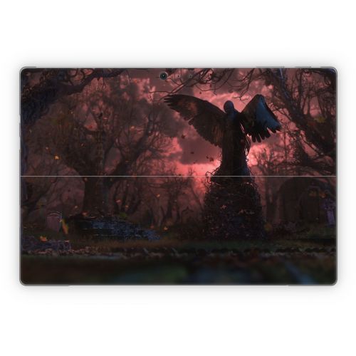Black Angel Microsoft Surface Pro Series Skin