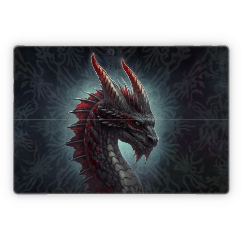 Black Dragon Microsoft Surface Pro Series Skin