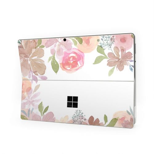 Blush Flower Frame Microsoft Surface Pro Series Skin