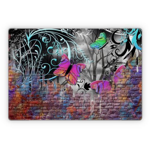 Butterfly Wall Microsoft Surface Pro Series Skin